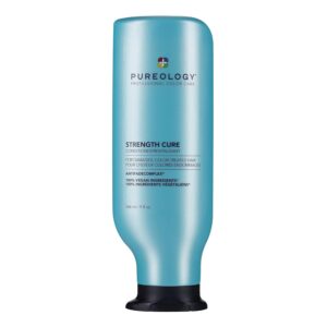 Pureology Strength Cure Conditioner | For Damaged, Color-Treated Hair | Softens & Strengthens Hair | Sulfate Free | Vegan