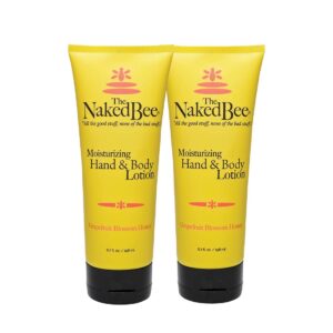 The Naked Bee Grapefruit Blossom Honey Hand and Body Lotion, 6.7oz – 2 Pack