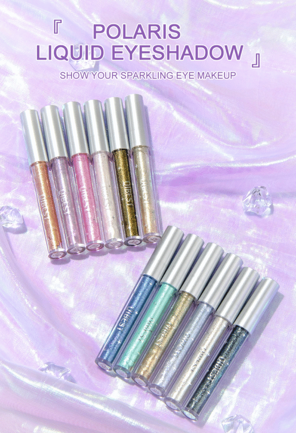 15 Colors Liquid Pigment Eyeshadow Light Waterproof Glitter Shimmer Metallic Diamond Liquid Eye Shadow Beauty Cosmetics - Image 2